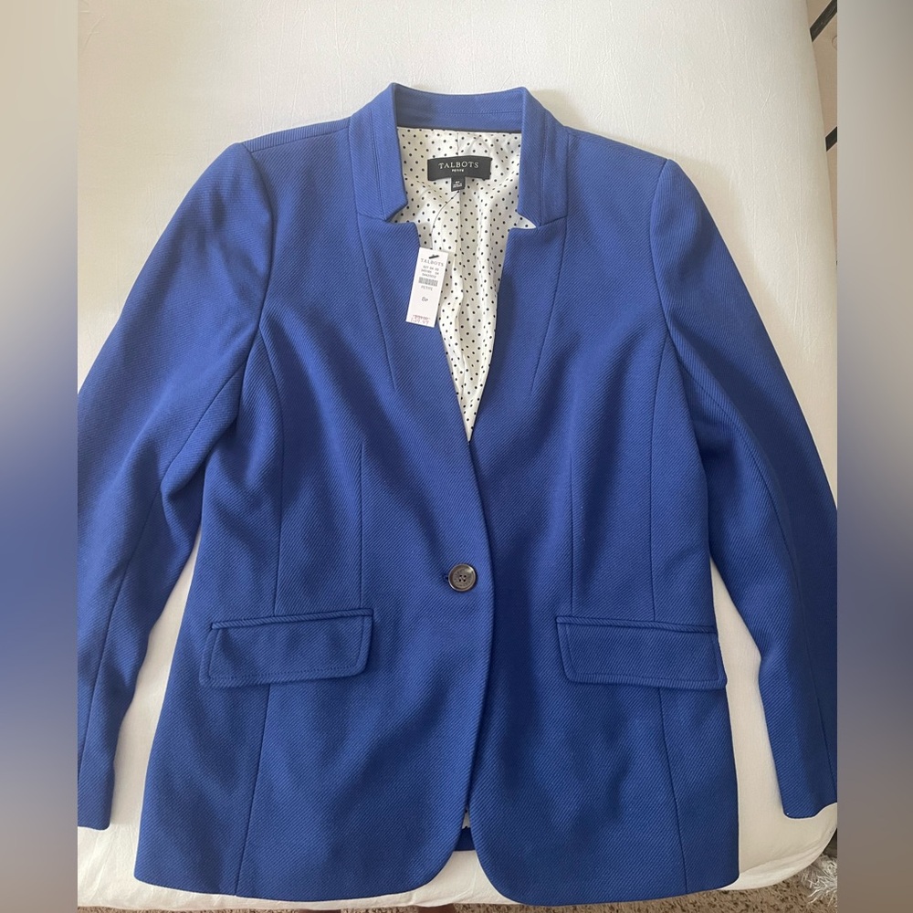 Royal blue women’s blazer